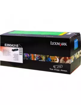 Toner Originale Lexmark E260A31E (Nero 3500 pagine)