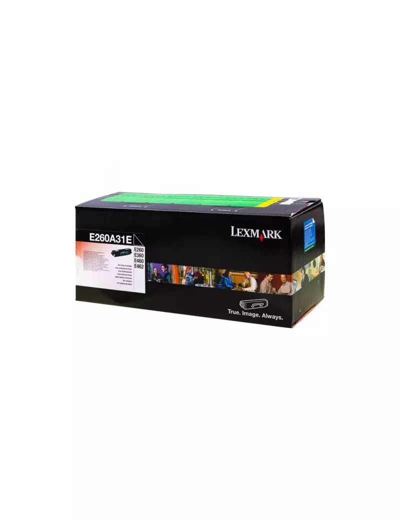 Toner Originale Lexmark E260A31E (Nero 3500 pagine) Toner Originale Lexmark E260A31E (Nero 3500 pagine)