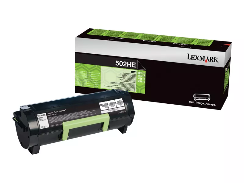 Toner Originale Lexmark 50F2H0E 502HE (Nero 5000 pagine) Toner Originale Lexmark 50F2H0E 502HE (Nero 5000 pagine)