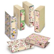 Registratore Nature Flowers Pigna - Protocollo - Dorso 8 - 28,5x35 cm - 0223325D8 (Fantasia)