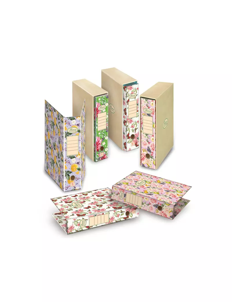 Registratore Nature Flowers Pigna - Protocollo - Dorso 8 - 28,5x35 cm - 0223325D8 (Fantasia) Registratore Nature Flowers Pigna - Protocollo - Dorso 8 - 28,5x35 cm - 0223325D8 (Fantasia)