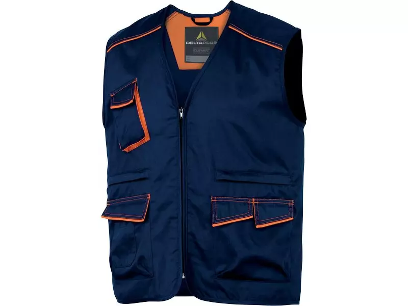 Gilet Multitasca Panostyle M6GIL Delta Plus - XL - M6GILBM-XL (Blu e Arancione) Gilet Multitasca Panostyle M6GIL Delta Plus - XL - M6GILBM-XL (Blu e Arancione)
