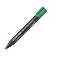 Marcatore Lumocolor Permanent 352 Staedtler - Punta Tonda - 2 mm - 352-5 (Verde Conf. 10)