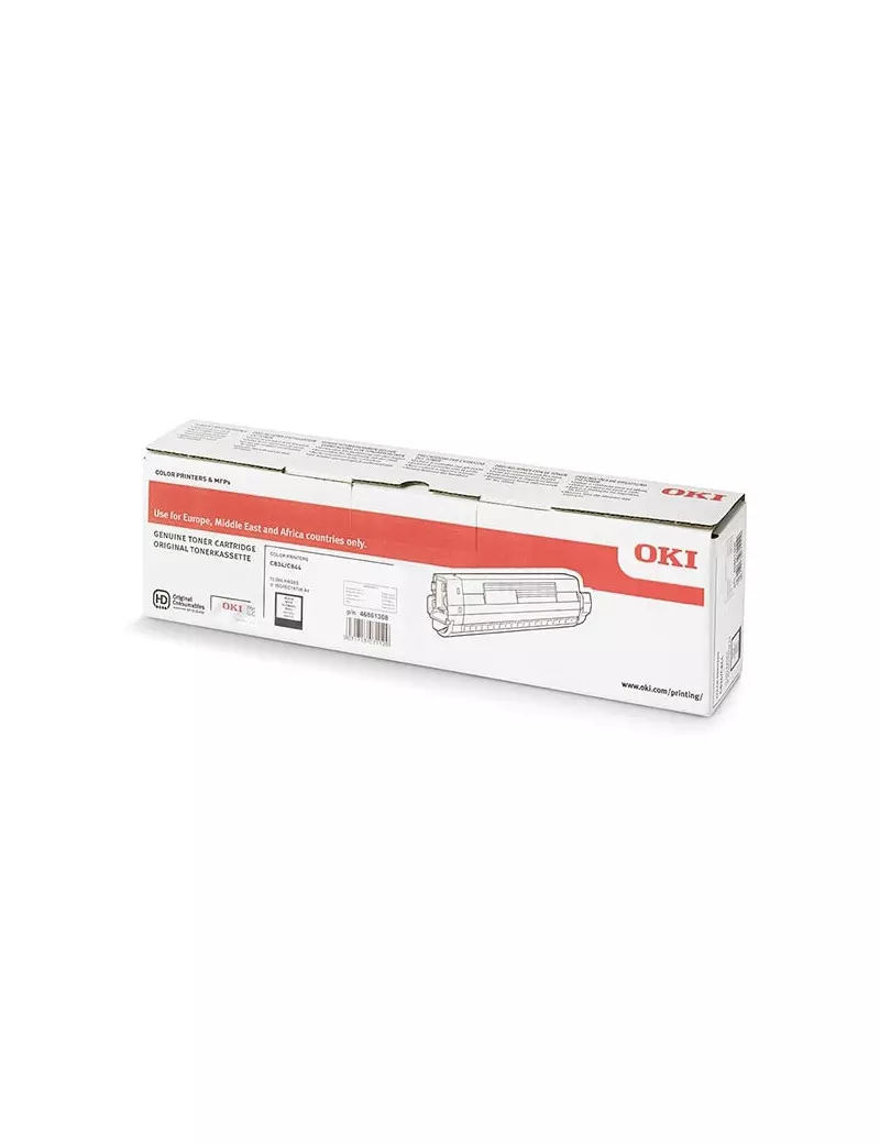 Toner Originale Oki 46861308 (Nero 10000 pagine) Toner Originale Oki 46861308 (Nero 10000 pagine)