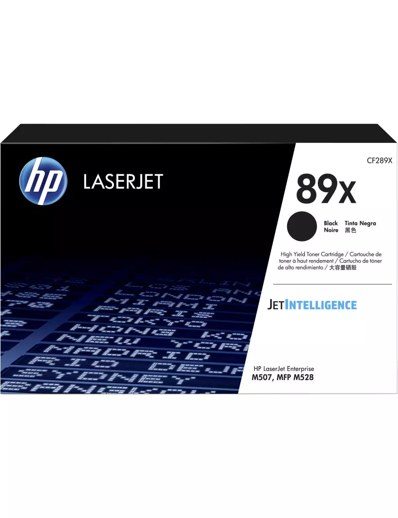 Toner Originale HP CF289X 89X (Nero 10000 pagine)