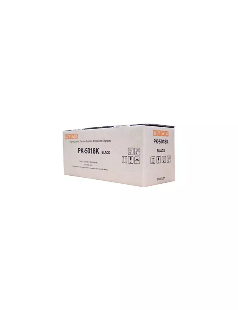Toner Originale Utax PK-5018K 1T02TW0UT0 (Nero 13000 pagine) Toner Originale Utax PK-5018K 1T02TW0UT0 (Nero 13000 pagine)