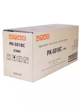 Toner Originale Utax PK-5018C 1T02TWCUT0 (Ciano 11000 pagine)