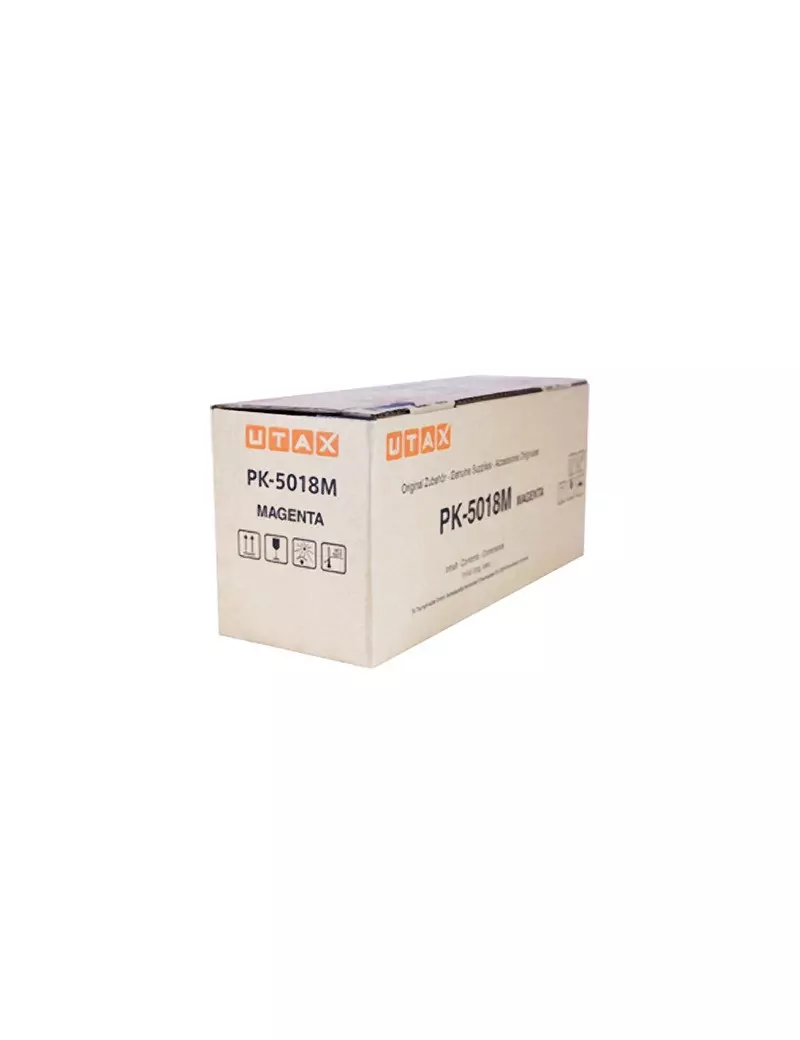 Toner Originale Utax PK-5018M 1T02TWBUT0 (Magenta 11000 pagine) Toner Originale Utax PK-5018M 1T02TWBUT0 (Magenta 11000 pagine)