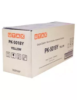 Toner Originale Utax PK-5018Y 1T02TWAUT0 (Giallo 11000 pagine)