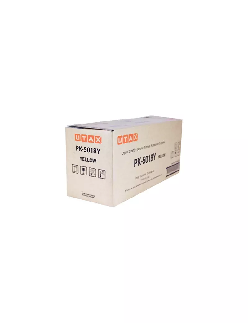 Toner Originale Utax PK-5018Y 1T02TWAUT0 (Giallo 11000 pagine) Toner Originale Utax PK-5018Y 1T02TWAUT0 (Giallo 11000 pagine)