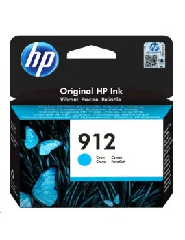 Cartuccia Originale HP 3YL77AE 912 (Ciano 315 pagine)