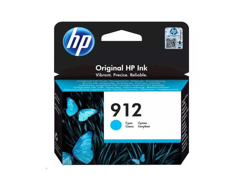 Cartuccia Originale HP 3YL77AE 912 (Ciano 315 pagine) Cartuccia Originale HP 3YL77AE 912 (Ciano 315 pagine)