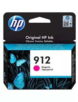 Cartuccia Originale HP 3YL78AE 912 (Magenta 315 pagine)