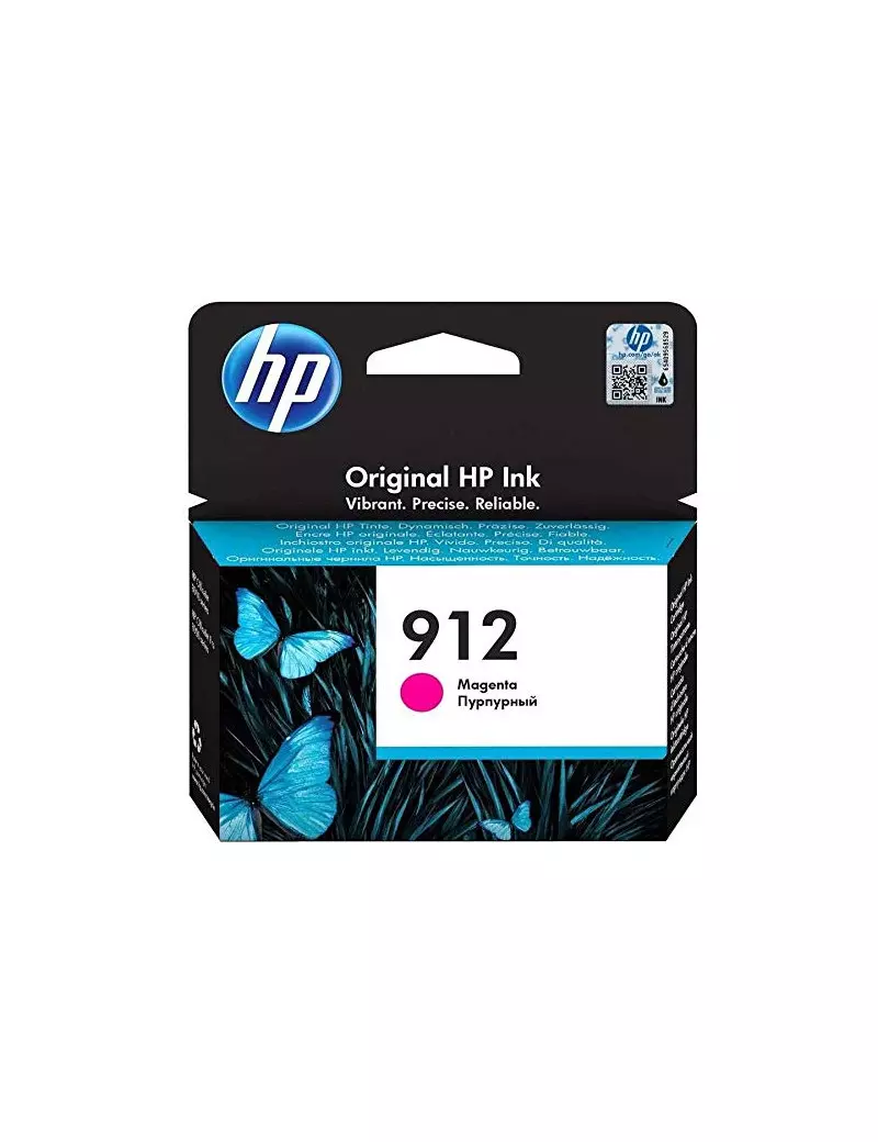 Cartuccia Originale HP 3YL78AE 912 (Magenta 315 pagine) Cartuccia Originale HP 3YL78AE 912 (Magenta 315 pagine)