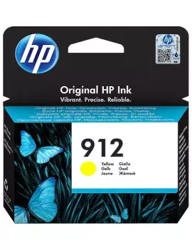 Cartuccia Originale HP 3YL79AE 912 (Giallo 315 pagine)