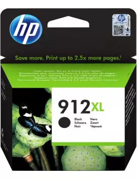 Cartuccia Originale HP 3YL84AE 912XL (Nero 825 pagine)
