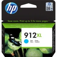 Cartuccia Originale HP 3YL81AE 912XL (Ciano 825 pagine)