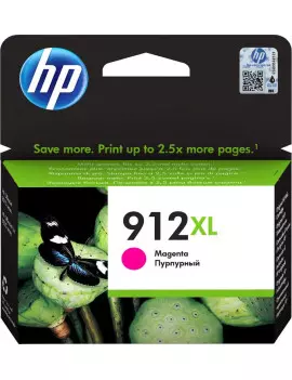 Cartuccia Originale HP 3YL82AE 912XL (Magenta 825 pagine)