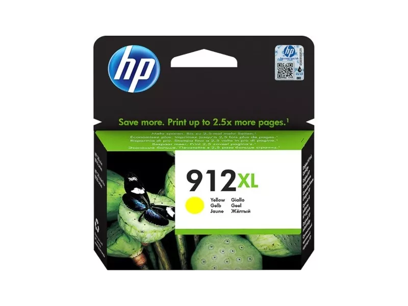 Cartuccia Originale HP 3YL83AE 912XL (Giallo 825 pagine) Cartuccia Originale HP 3YL83AE 912XL (Giallo 825 pagine)