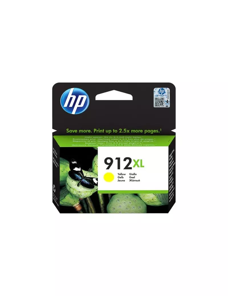 Cartuccia Originale HP 3YL83AE 912XL (Giallo 825 pagine) Cartuccia Originale HP 3YL83AE 912XL (Giallo 825 pagine)