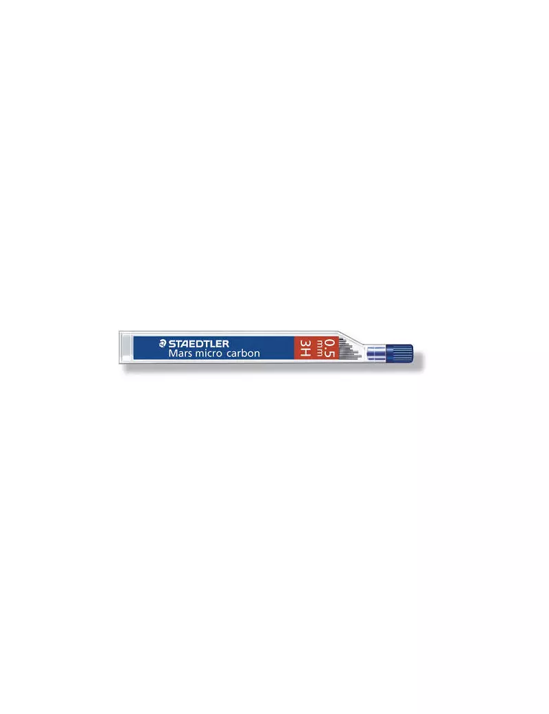 Mine Sottili Mars Micro Carbon Staedtler - 0,5 mm - 3H - 250 05-3H (Conf. 12) Mine Sottili Mars Micro Carbon Staedtler - 0,5 mm - 3H - 250 05-3H (Conf. 12)