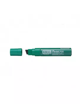 Marcatore Permanente N50 Extra Large Pentel - Punta Scalpello - 1,7 mm - N50XL-D (Verde)