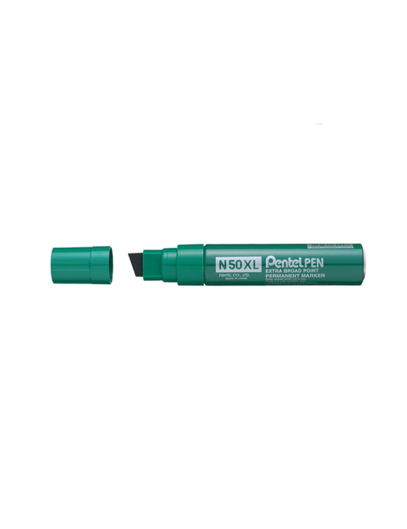 Pentel Marcatore N50 punta tonda verde 4 3 mm N50-D conf.12