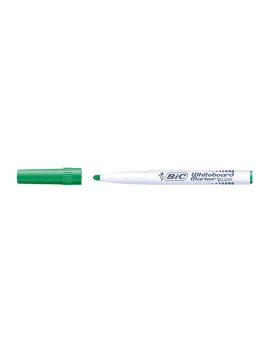 Marcatore Velleda 1741 Bic - Punta Tonda - 1,4 mm - 1199174102 (Verde Conf. 12)