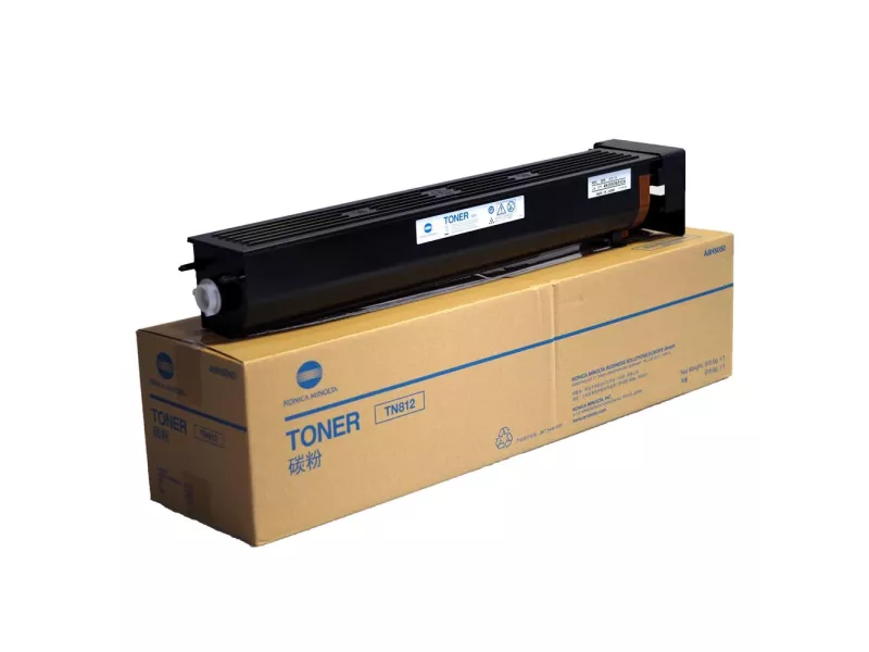Toner Originale Konica Minolta TN812K A8H5050 (Nero 40800 pagine)