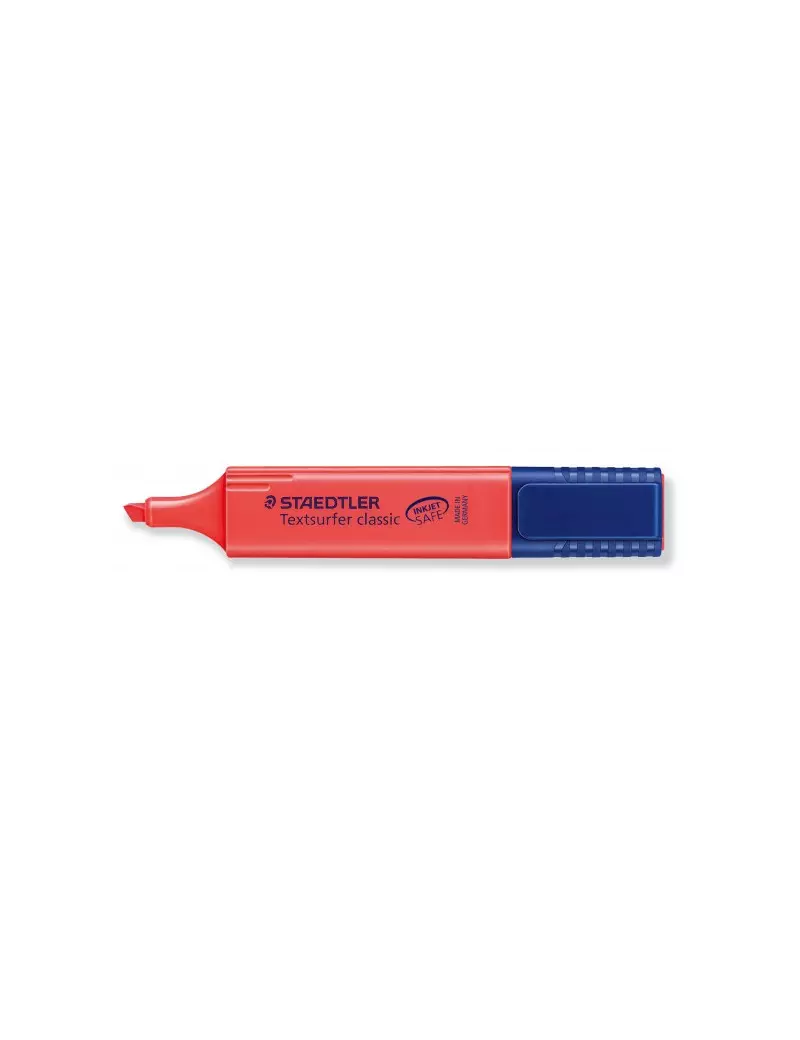 Evidenziatore Textsurfer Classic Staedtler - 1-5 mm - 364-2 (Rosso Conf. 10)