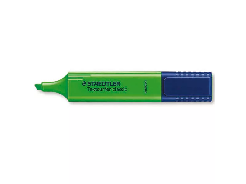 Evidenziatore Textsurfer Classic Staedtler - 1-5 mm - 364-5 (Verde Conf. 10)