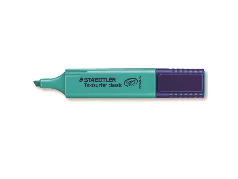 Evidenziatore Textsurfer Classic Staedtler - 1-5 mm - 364-35 (Turchese Conf. 10)