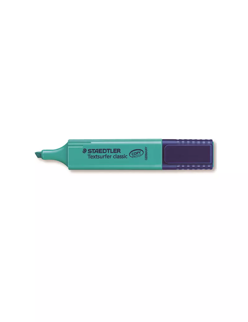 Evidenziatore Textsurfer Classic Staedtler - 1-5 mm - 364-35 (Turchese Conf. 10)