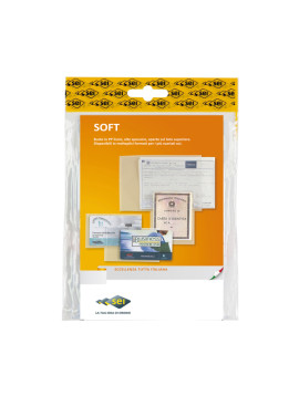 Buste a Sacco PP Soft Sei Rota - 10x13,5 cm - 650009 (Trasparente Conf. 10)