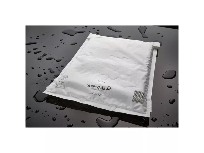 Busta Imbottita a Bolle d’Aria Mail Lite Tuff D Sealed Air - 18x26 cm - 103024704 (Bianco Conf. 10) Busta Imbottita a Bolle d’Aria Mail Lite Tuff D Sealed Air - 18x26 cm - 103024704 (Bianco Conf. 10)