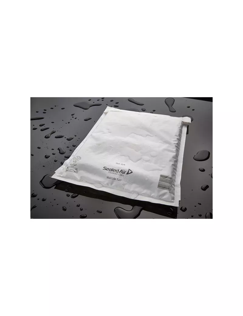 Busta Imbottita a Bolle d’Aria Mail Lite Tuff D Sealed Air - 18x26 cm - 103024704 (Bianco Conf. 10) Busta Imbottita a Bolle d’Aria Mail Lite Tuff D Sealed Air - 18x26 cm - 103024704 (Bianco Conf. 10)