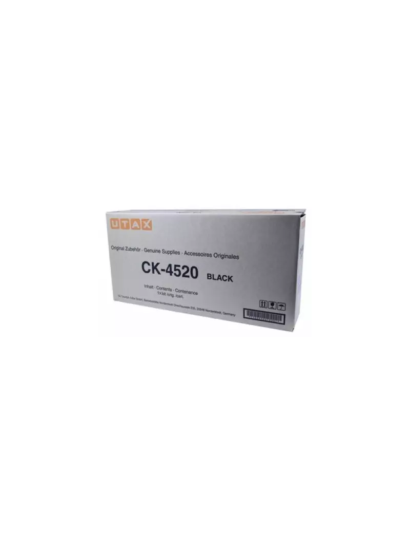 Toner Originale Utax CK-4520 1T02P10UT0 (Nero 15000 pagine) Toner Originale Utax CK-4520 1T02P10UT0 (Nero 15000 pagine)