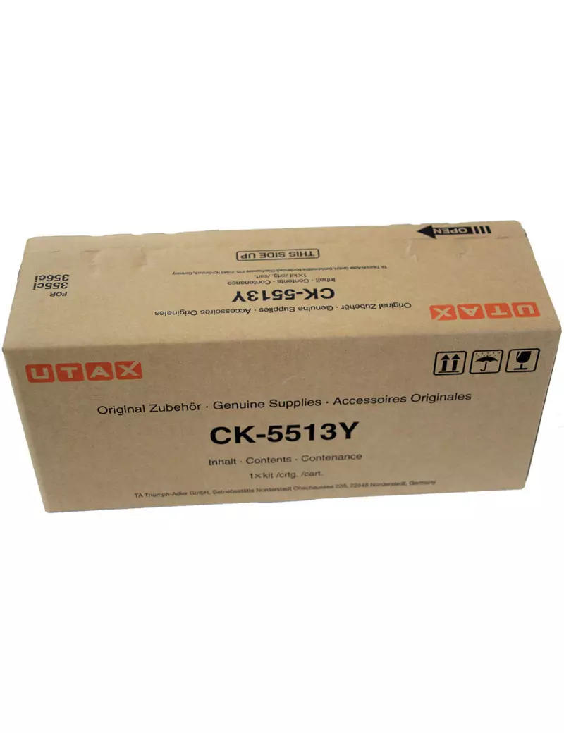 Toner Originale Utax CK-5513Y 1T02VMAUT0 (Giallo 6000 pagine)