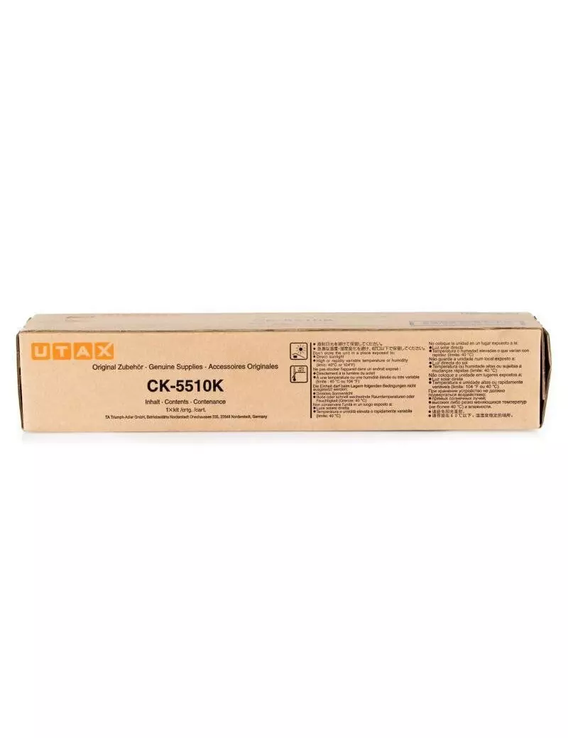 Toner Originale Utax CK-5510K 1T02R40UT0 (Nero 20000 pagine) Toner Originale Utax CK-5510K 1T02R40UT0 (Nero 20000 pagine)