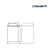 Busta a Sacco Blasetti - con Strip - 19x26 cm - 80 g - 562 (Bianco Conf. 100)