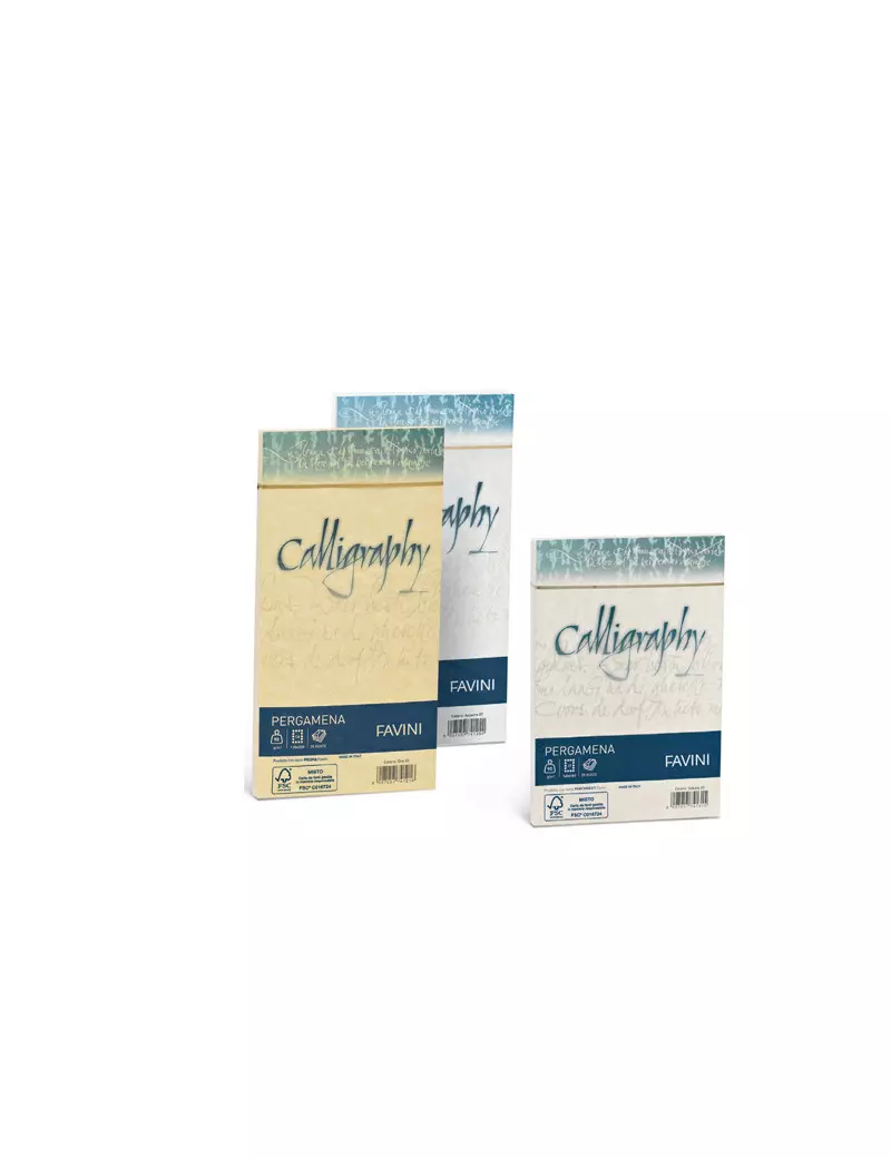 Buste Calligraphy Pergamena Favini - 12x18 cm - 90 g - A57N207 (Nocciola Conf. 25) Buste Calligraphy Pergamena Favini - 12x18 cm - 90 g - A57N207 (Nocciola Conf. 25)