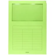 Cartellina in Cartoncino Signo Favini - con Finestra - 22x31 cm - 140 g - A51M124 (Verde Pistacchio Conf. 10)