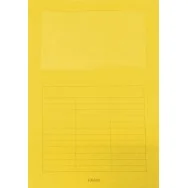 Cartellina in Cartoncino Signo Favini - con Finestra - 22x31 cm - 140 g - A51B124 (Giallo Sole Conf. 10)