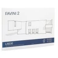 Album da Disegno Favini 2 - 33x48 cm - Liscio - 110 g - A170313 (Bianco)