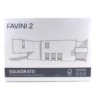 Album da Disegno Favini 2 - 33x48 cm - Liscio Riquadrato - 110 g - A171313 (Bianco)
