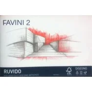 Album da Disegno Favini 2 - 33x48 cm - Ruvido - 110 g - A172313 (Bianco)