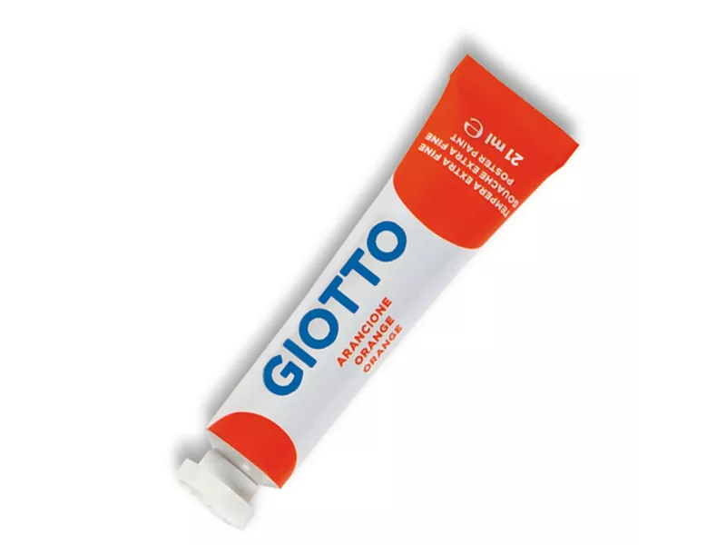 Tempera Acrilica Giotto - 21 ml - 355005 (Arancione Conf. 6)