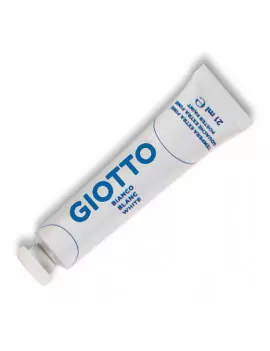 Tempera Acrilica Giotto - 21 ml - 355001 (Bianco Conf. 6)