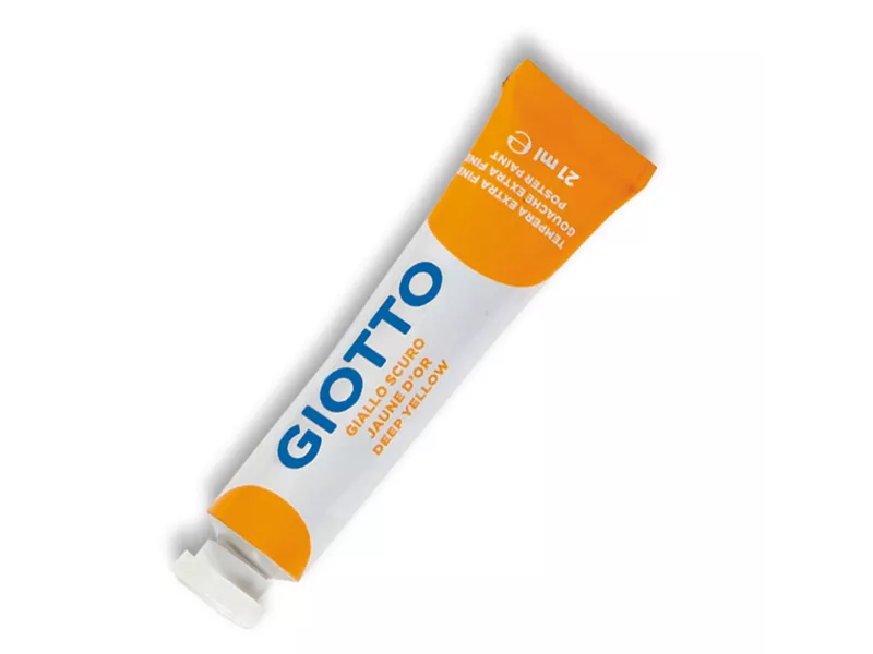 Tempera Acrilica Giotto - 21 ml - 355004 (Giallo Scuro Conf. 6) Tempera Acrilica Giotto - 21 ml - 355004 (Giallo Scuro Conf. 6)