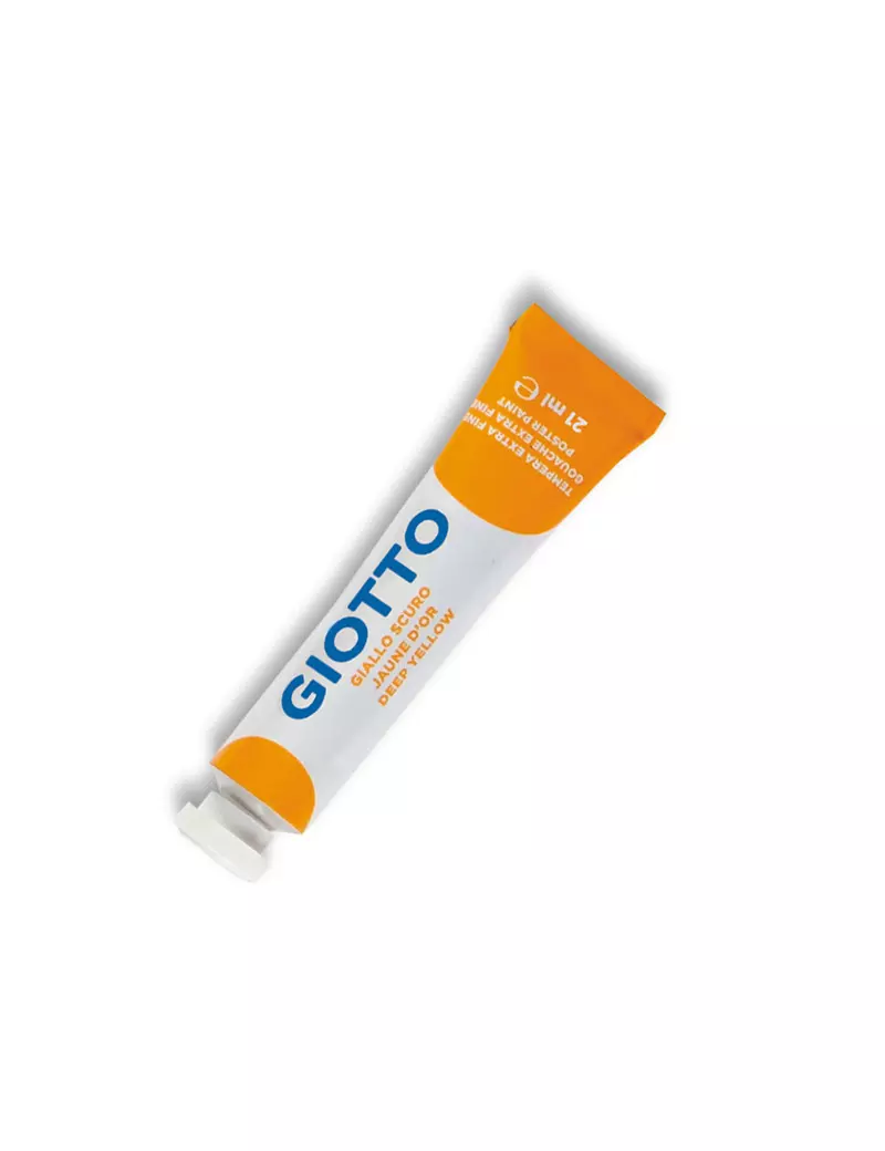 Tempera Acrilica Giotto - 21 ml - 355004 (Giallo Scuro Conf. 6) Tempera Acrilica Giotto - 21 ml - 355004 (Giallo Scuro Conf. 6)